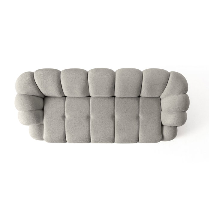 Atelier Del Sofa Octavio - Sofá de 3 plazas Gris